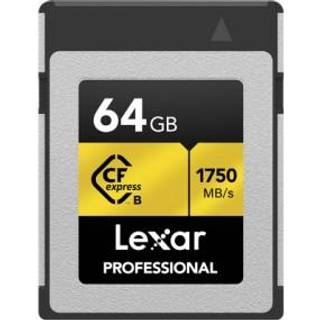 LEXAR PRO 64 GB CFEXPRESS TYPE B R1750/W1000