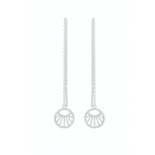 Pernille Corydon Small Daylight earchains - Sølv