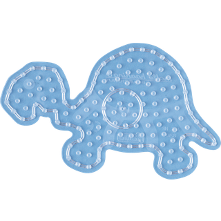 Hama Maxi stiftplade, transparent - Skildpadde 8210 1 maxi perleplade Mål: ca. 20 x 12 cm.