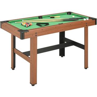 billardbord 122 x 61 x 76 cm brun