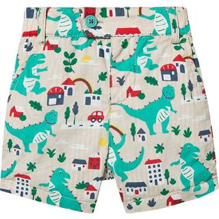 Frugi Dinosaur Vendbare Shorts Blå 0-3 months    0-3 måneder  kvinde