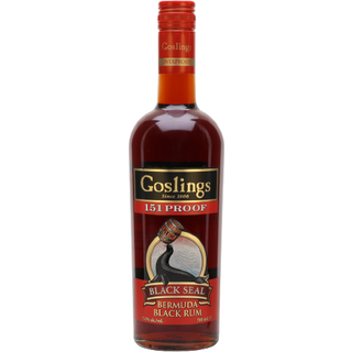 Goslings 151 Proof Black Seal, Bermuda Black Rum 75,5%