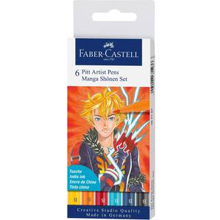Pitt Artist Pen Manga Shônen Tuschestift-Set