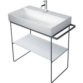Duravit Metalkonsol til DuraSquare gulvstüende, sort mat Diverses Badzubehör