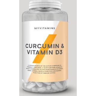 Curcumin & Vitamin D3 - 180Kapsler