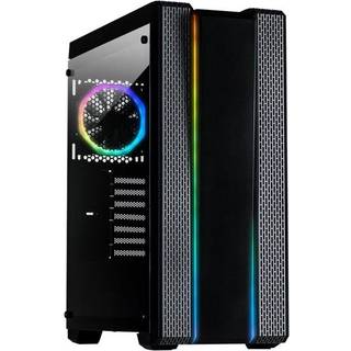 Inter-Tech S-3901 IMPULSE - Kabinet - Tower - Sort