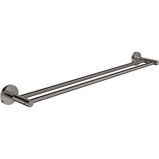 Grohe Essentials dobbelt håndklædestang, 60 cm - Poleret Hard graphite