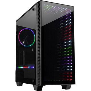 Inter-Tech X-608 Infinity Micro - Kabinet - Tower - Sort