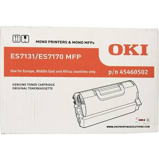 OKI 45460502 / Black Toner - Lasertoner Sort