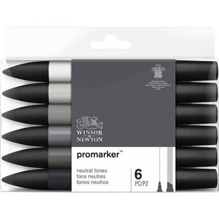 W&N Promarker 6 Neutral tones