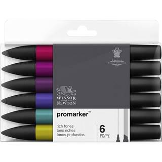 W&N Promarker 6 Rich tones