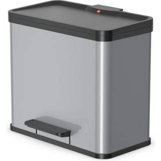 Pedelspand Öko Trio Plus 3 spande á 9 liter - rustfri stål