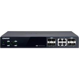 Qnap Qsw-m804-4c Netværksswitch Administreret 10g Ethernet (100/1000/10000) Sort