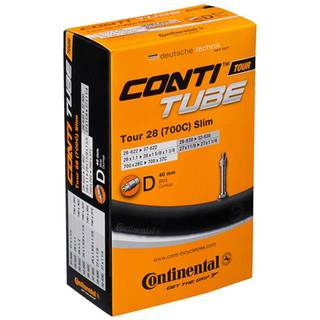 Continental Cykelslange Tour Tube Slim 28/37-622/630 Cykelventil 40 mm