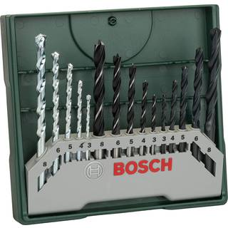Bosch Borsæt Træ-metal-mur X-line 15 Dele Pl - 2607019675 ✓ På lager - klar til levering og afhentning