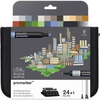 WINSOR Promarker set, architectural tones 24pcs