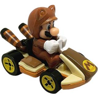 Hot Wheels Nintendo Premium Mario Kart Tanooki Mario Diecast Standard Kart