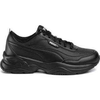 Women&#39;s Puma Cilia Mode&#39;s Trainers, Black, Size 37, Shoes - Silver - 37