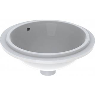 Geberit VariForm håndvask til underlimning oval 48 cm, Hvid / KeraTect