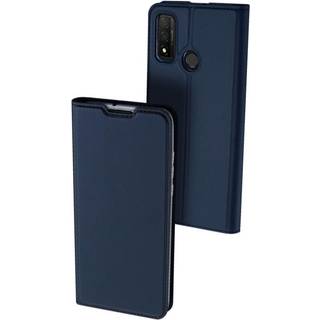Huawei P Smart (2020) - DUX DUCIS Skin Pro læder cover - Blå