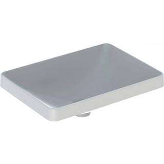 Geberit VariForm håndvask til indbygning rektangulær: B=55cm, T=40cm, Hanehul=Uden, Overløb=Uden, Hvid