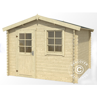 Redskabsskur Redskabsrum Haveskur i træ Marseille 2,75x1,75x2,34m, 28mm,4,56m²,Natur