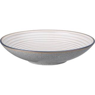 Denby Studio Grey riflet skål 31 cm Granite