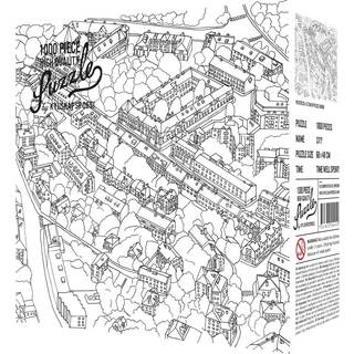 City Sketch - 1000 brikker
