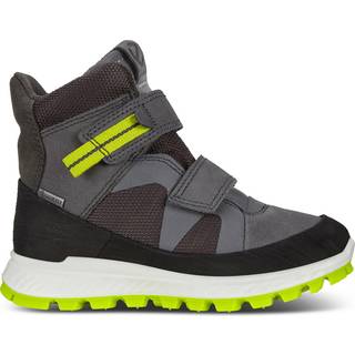 ECCO Exostrike Kids - Mellemhøj Gore-Tex støvle i nubuck til børn - Grå - Size: 29 (UK 11-11.5)