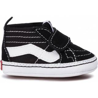 Vans - Infant Sk8-Hi Crib Shoes (0-1 year), Black, Size: 18 - Black - 18