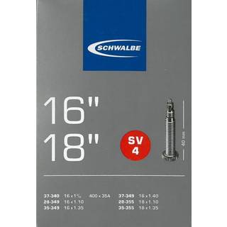 Schwalbe 16" og 18" SV (Racerventil)
