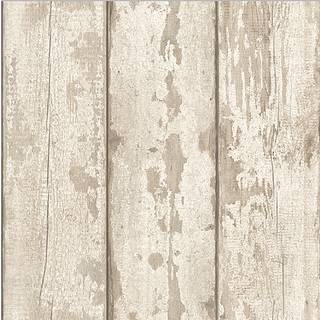 Arthouse Wallpaper White Washed Wood 694700