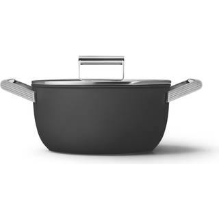Smeg CKFC2411RDM gryde m/låg 24 cm