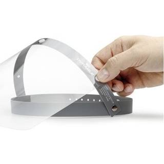 Durable REFILL skærmvisir til Durable visir 343110, 10 stk