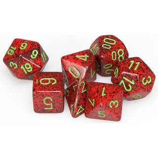Speckled Stealth Dice Set - Rollespilsterninger - Chessex