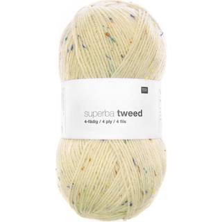 Superba Tweed 4-fädig - Creme