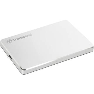 Transcend StoreJet 25C3S - 2TB - Ekstern Harddisk - Sølv
