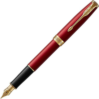 Sonnet Red Lacquer G.T Fyldepen M, Parker 1931474