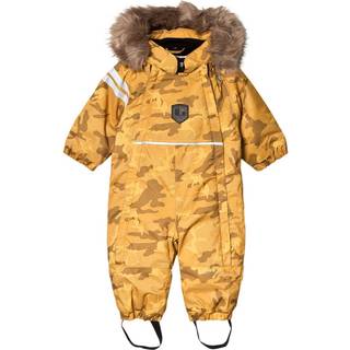 Lindberg Camo Flyverdragt, Yellow, 74