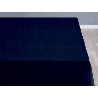 Økologisk Damaskdug fra SØDAHL - REFINED INDIGO 140x370 cm.