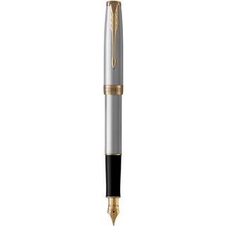Sonnet Stainless Steel G.T Fountain pen F, Parker 1931504
