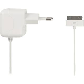 Vægoplader 2.1A for Apple 30 pin Hvid