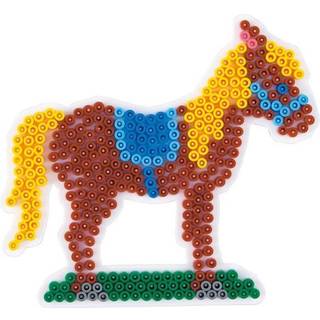 Hama Perleplade Midi - Hest 15x14cm Hvid