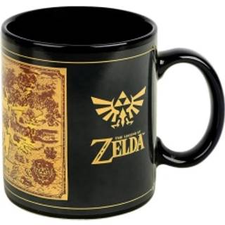 Legend of Zelda Heat Change Mug Map