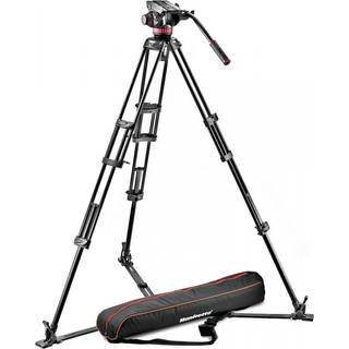 MANFROTTO Stativkit Aluminium VIDEO MVH502A,546GB-1 incl. Taske