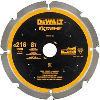 Dewalt rundsavklinge 216x2,0x30 Z8 DT1473-QZ fibercementklinge