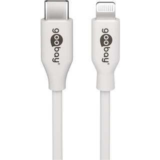 Linocell USB-C til Lightning-kabel - Hvid 2 m