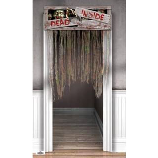 Halloween Türvorhang DEAD INSIDE