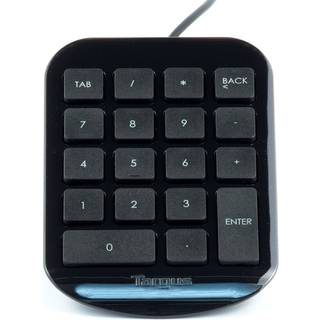 Targus Number Pad - Black/Grey - Tastatur - Grå