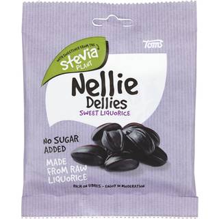 Nellie Dellies Süsslakritz STEVIA 90 g.